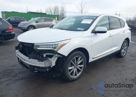 2020 Acura Rdx Technology Package z USA, uszkodzony, nr VIN 5J8TC2H50LL041569
